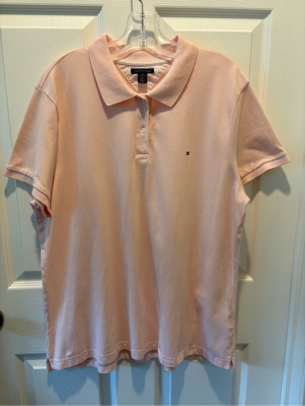 Tommy Hilfiger Men’s Pale Pink Polo XXL